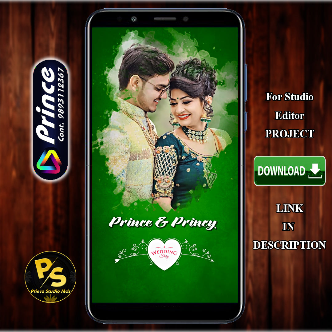 PS133 Green Invitation Edius Project