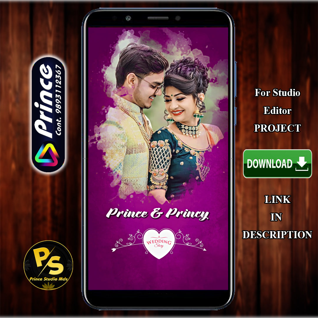 PS134 Pink Invitation Edius Project