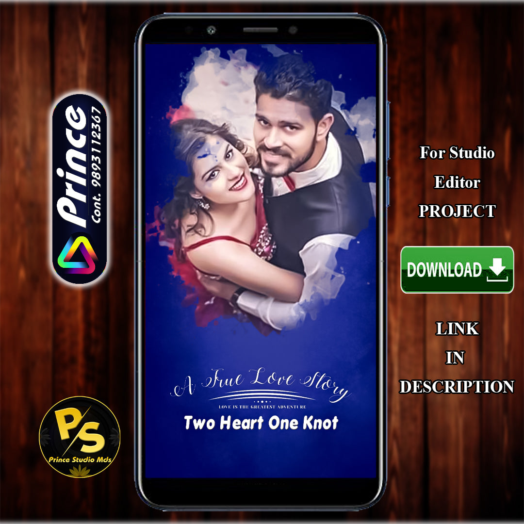 PS137 Blue Invitation Edius Project