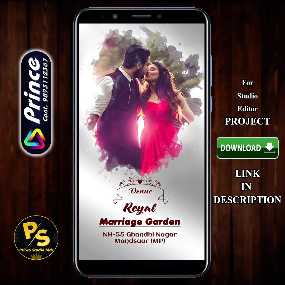 PS140 Silver Invitation Edius Project